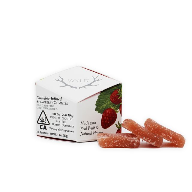 Strawberry 20:1 CBD:THC WYLD